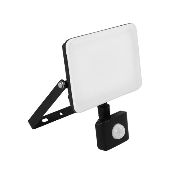 COM-REFLEKTOR LED PROFY + SENZOR 30 W CRNI