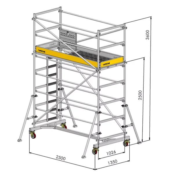 ŽELJEZNA POKRETNA SKELA