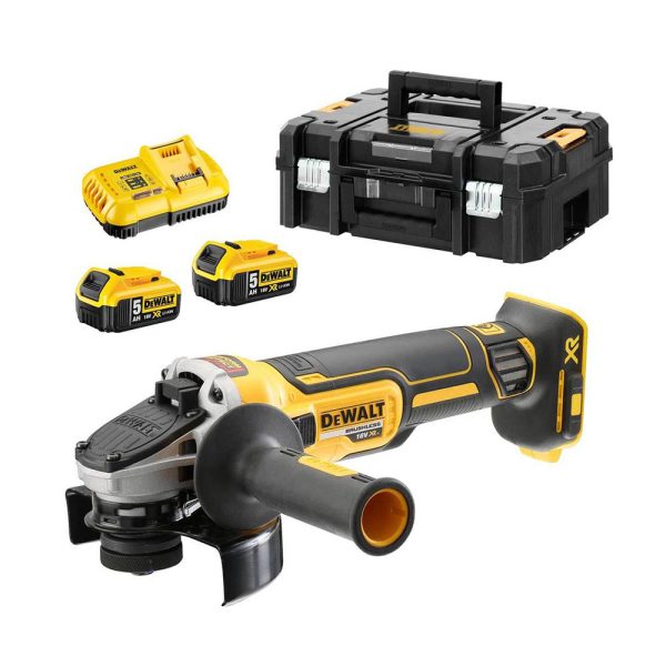 DEWALT aku kutna brusilica DCG405P2-QW 2xAku 18V 5,0Ah kovčeg