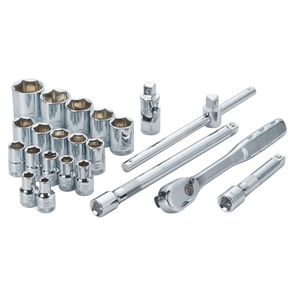 DEWALT DWMT19241‑1 22‑Dijelna Račna Set – Profesionalni Nasadni Ključevi i Pribor 1/2″