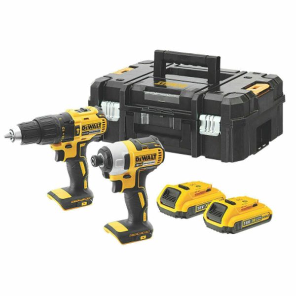 DEWALT DCK2060D2T‑QW – 18V Aku komplet alata | Bušilica + Udarni odvijač + Baterije + Kofer
